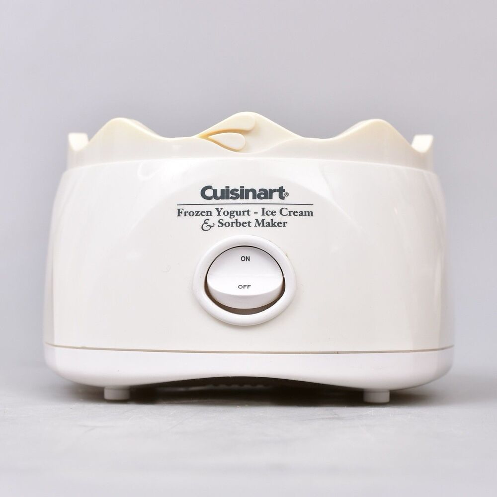 cuisinart frozen yogurt ice cream maker ice-20 replacement base motor